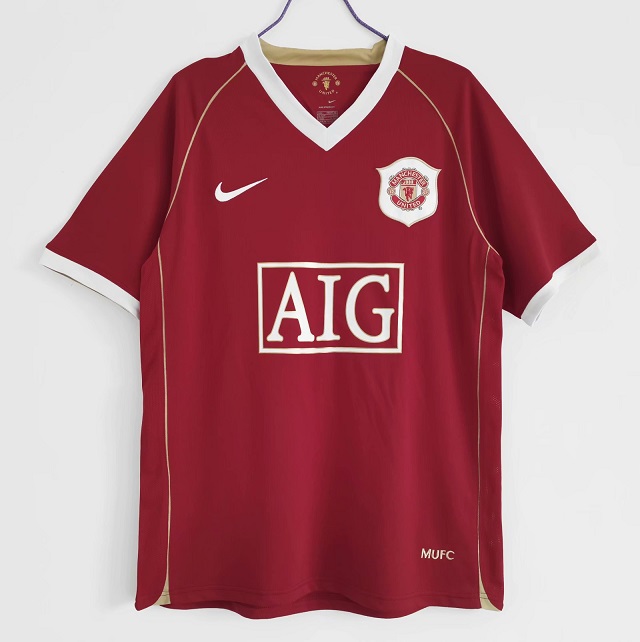 AAA Quality Manchester Utd 06/07 Home Soccer Jersey